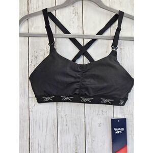 Reebok Y Nursing Sports Bra Black NWT
